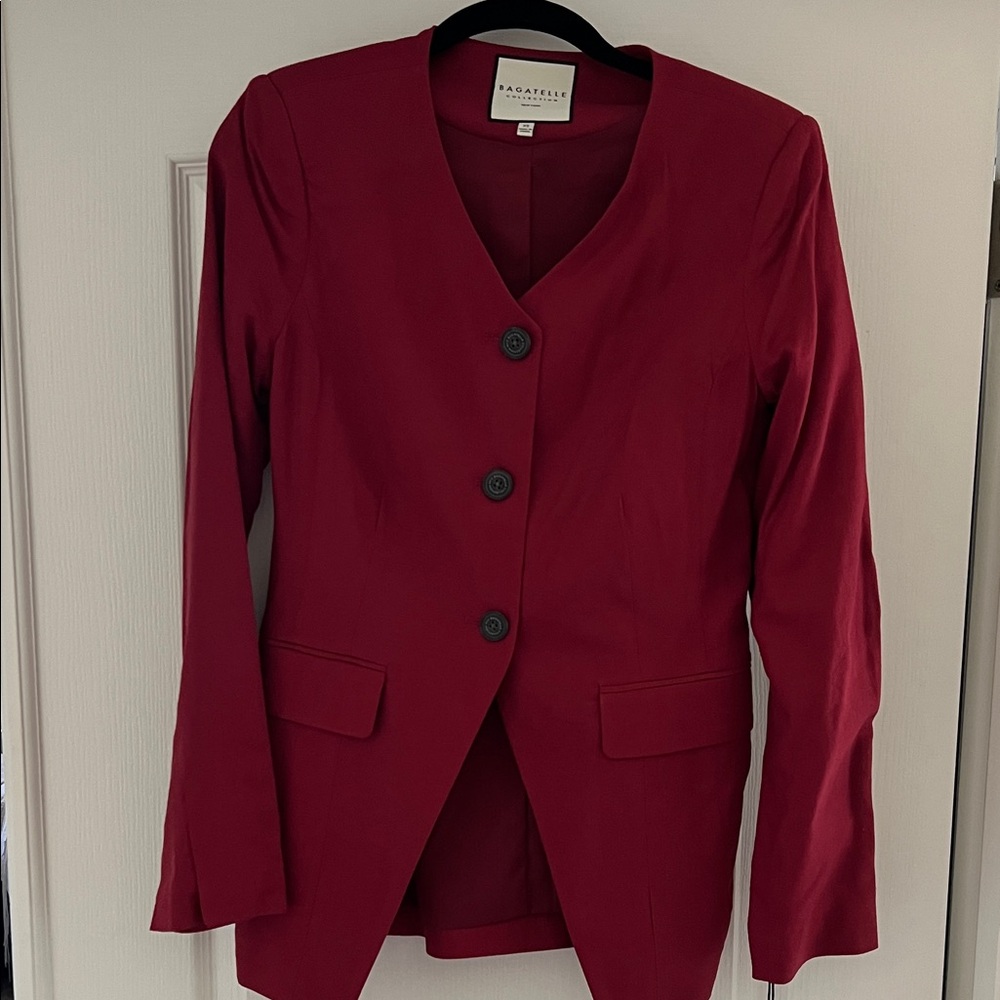 Bagatelle Women's Red Blazer
